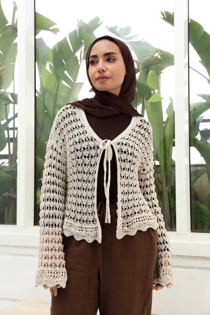 Knitted Cardigen - Yasofia