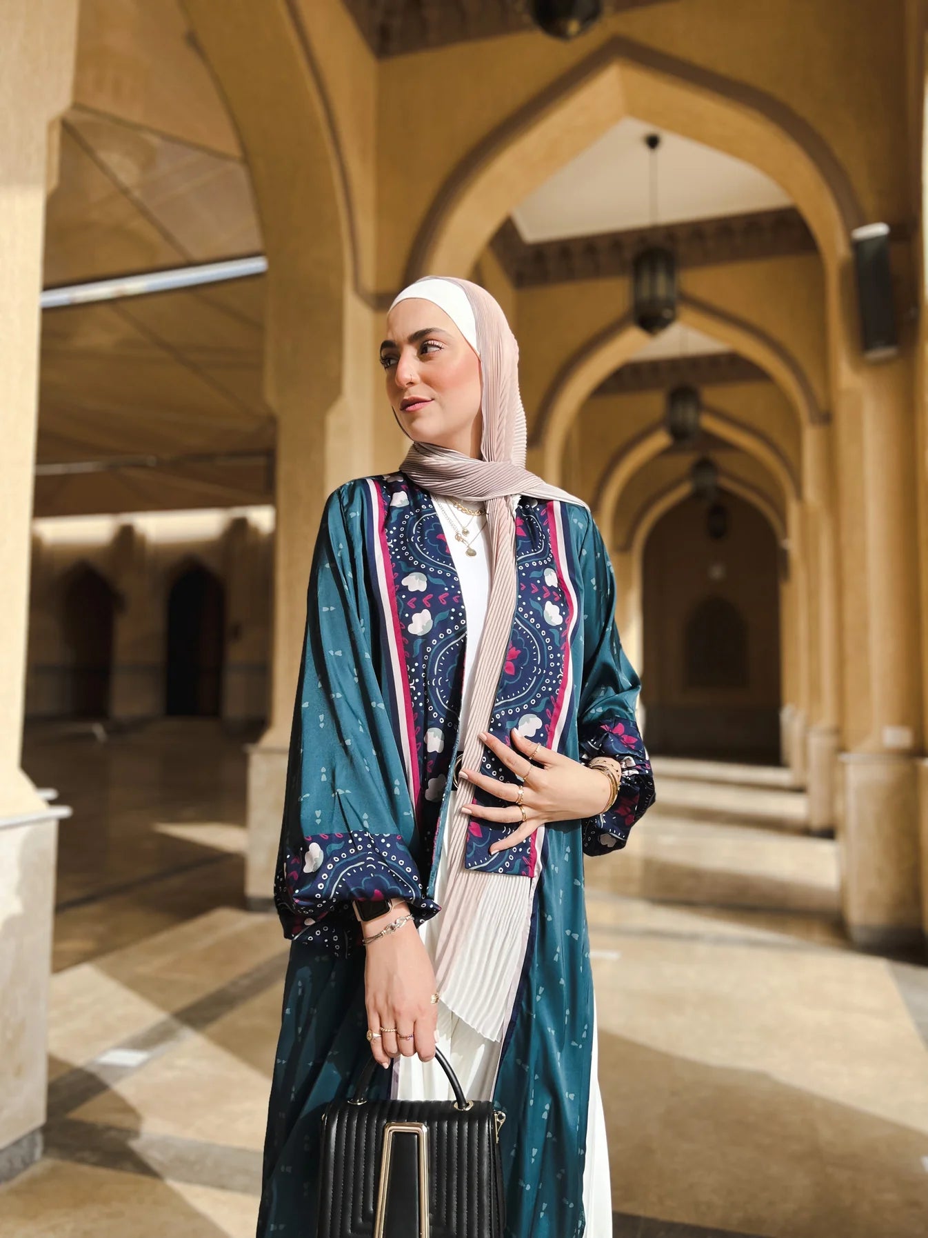 River flower kimono - Anjum