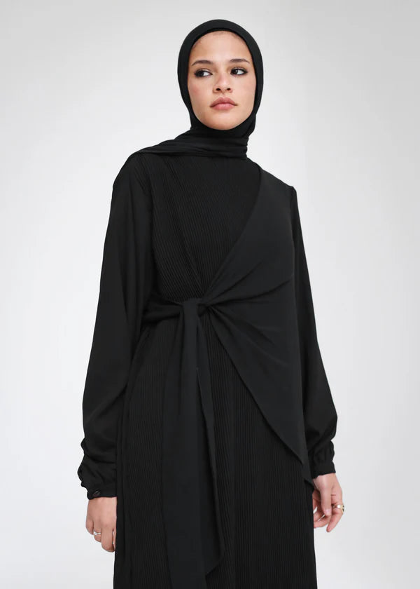 The knotted grace abaya - Modesty Abaya