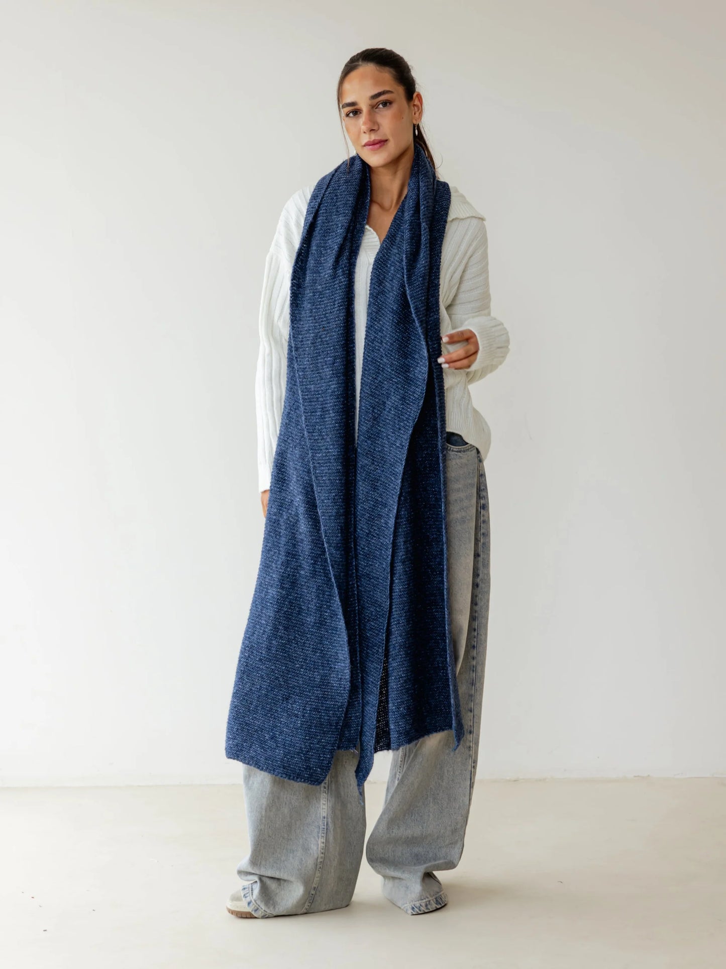 fostline knit scarf - ascia