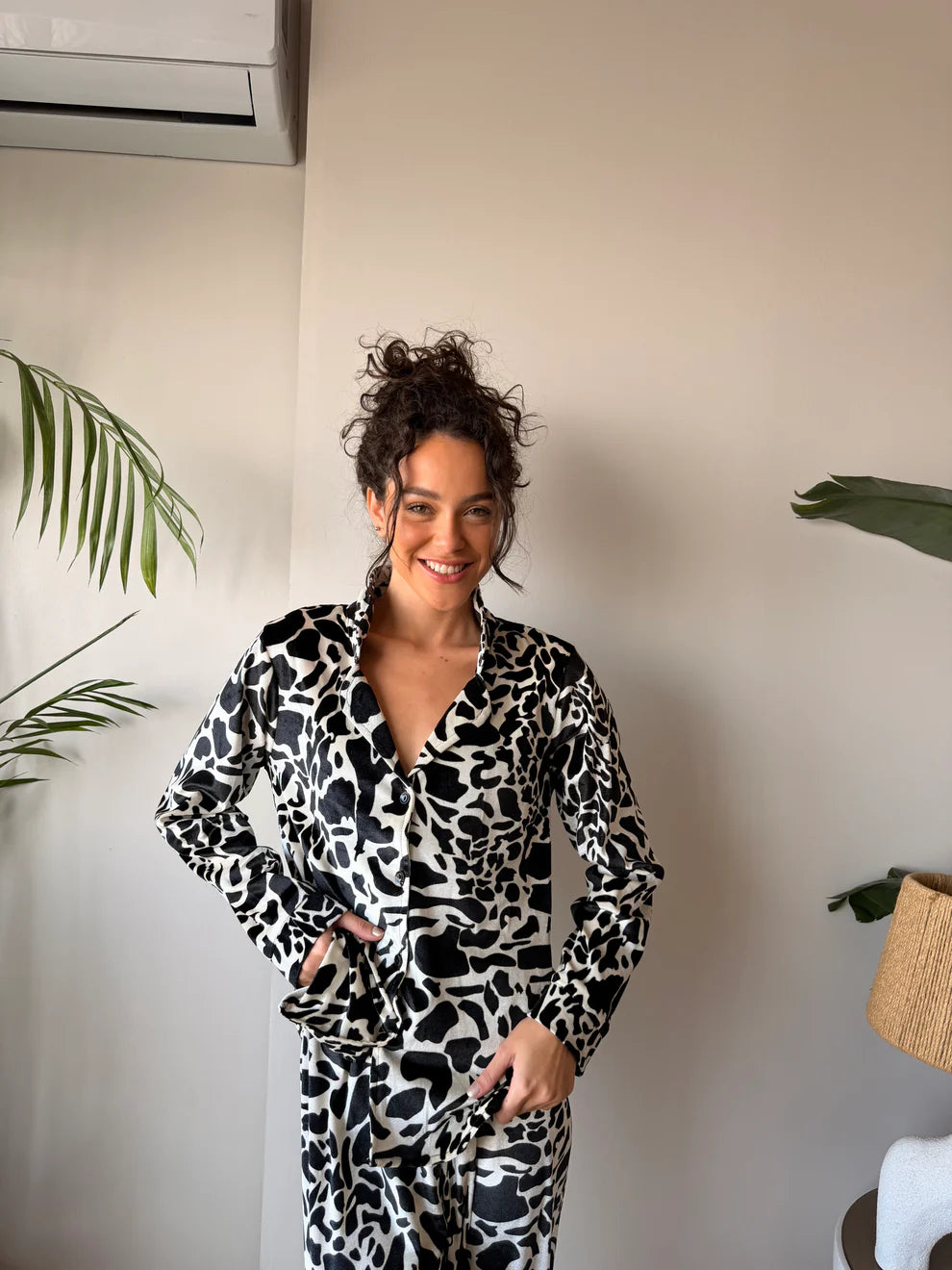 Velvet touch cow - Femme