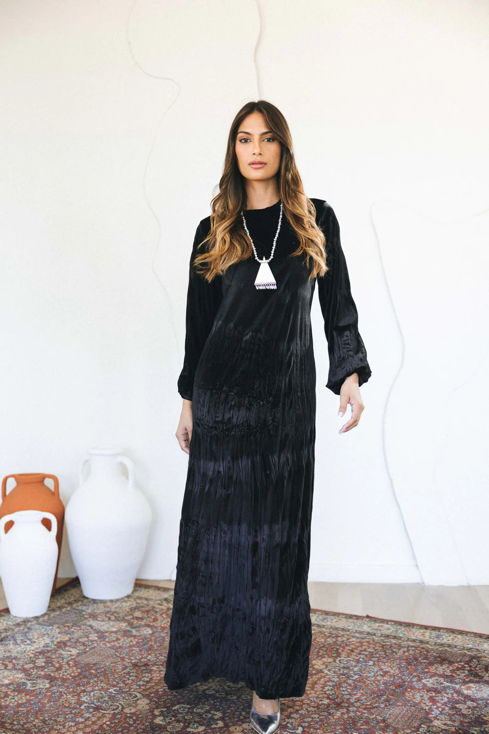 Basic wrapped dress - Jeno