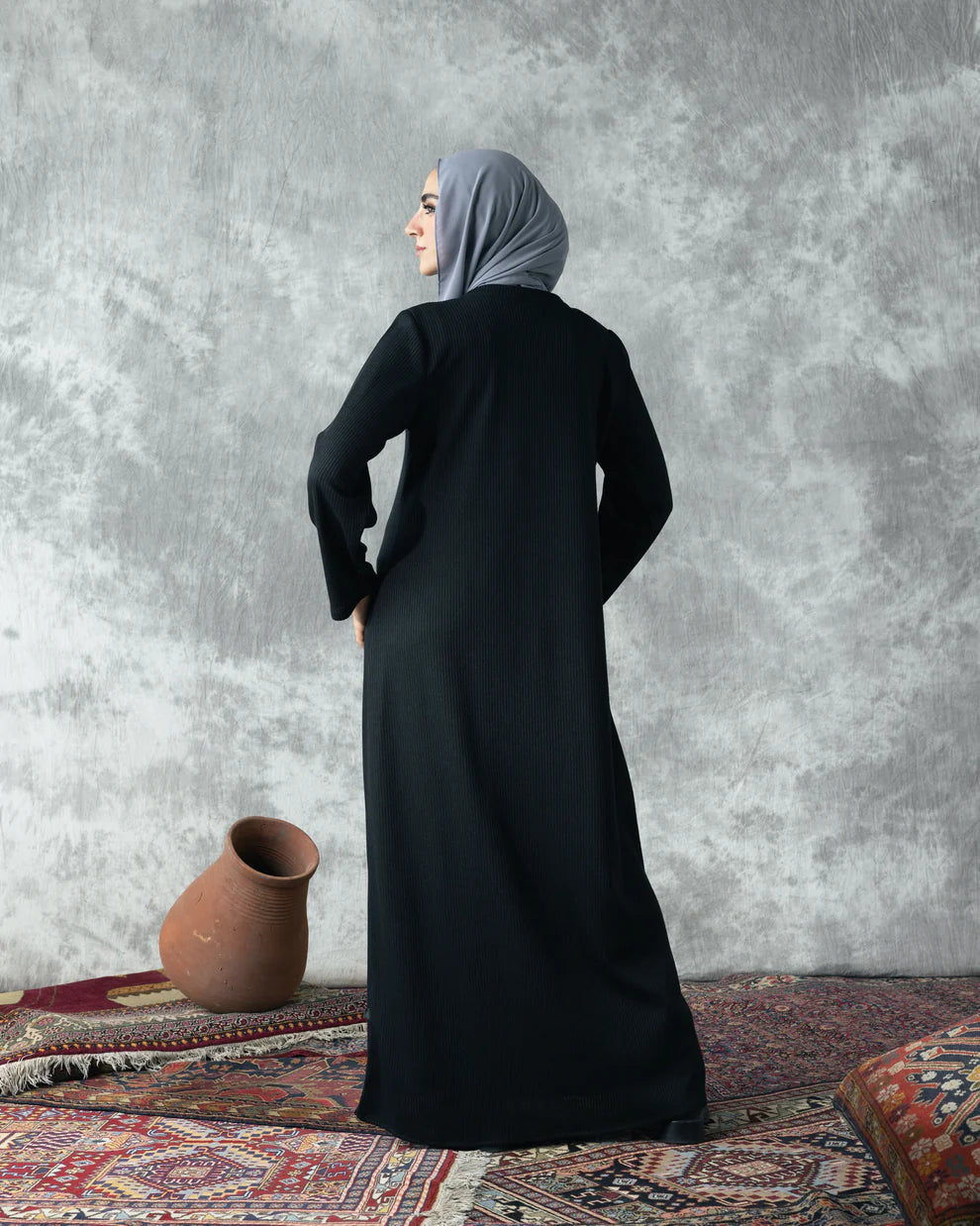 Wool Black Basic code fw66 - The cape