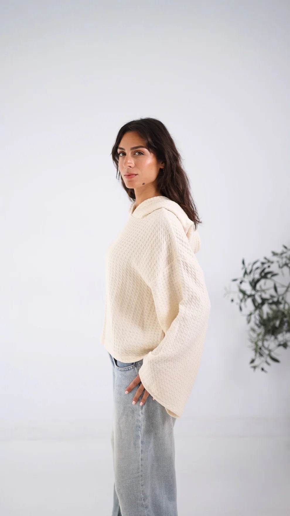 Cropped Knitted Top - Sirius