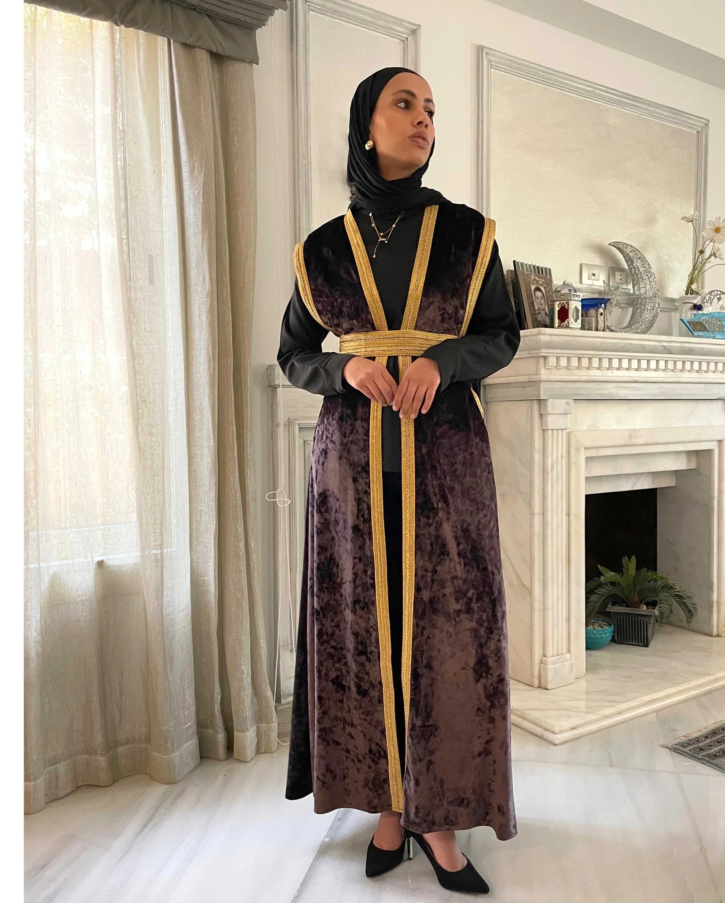 Sleeveless kaftan - Tia