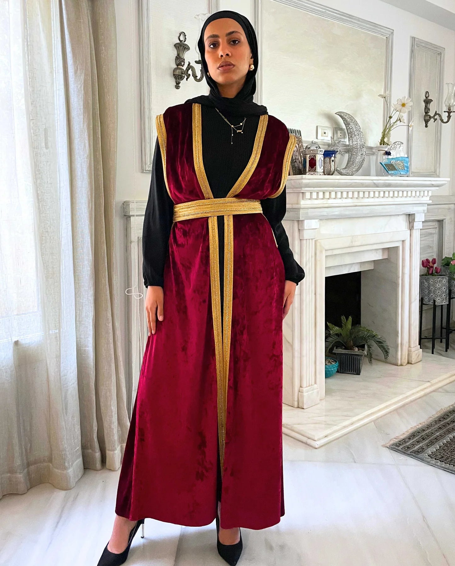 Sleeveless kaftan - Tia