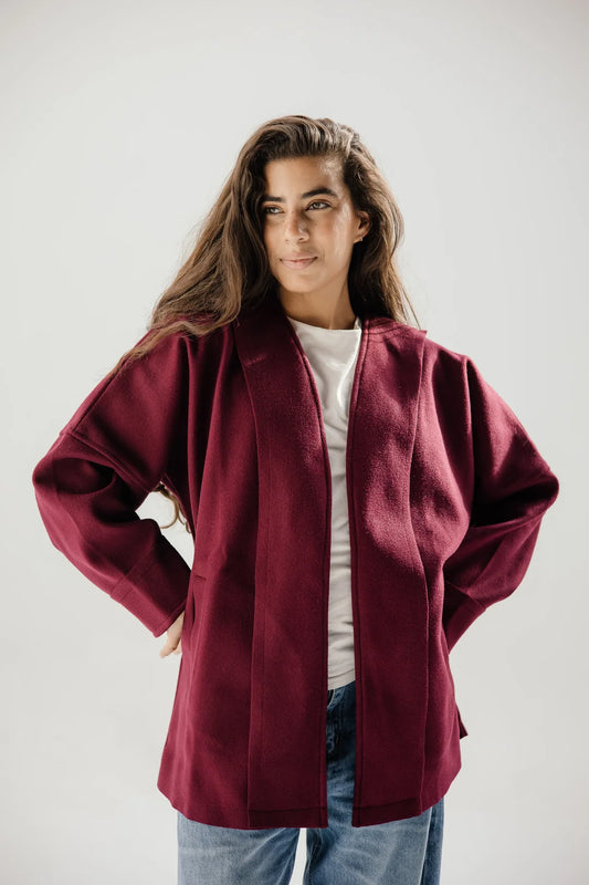 Simple chic jacket - Dalia Omar