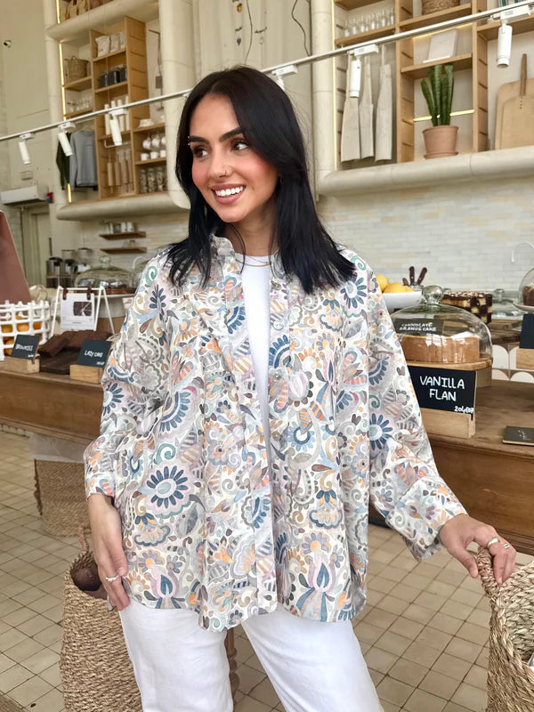 FLORAL SOUL SHIRT - Jupelan