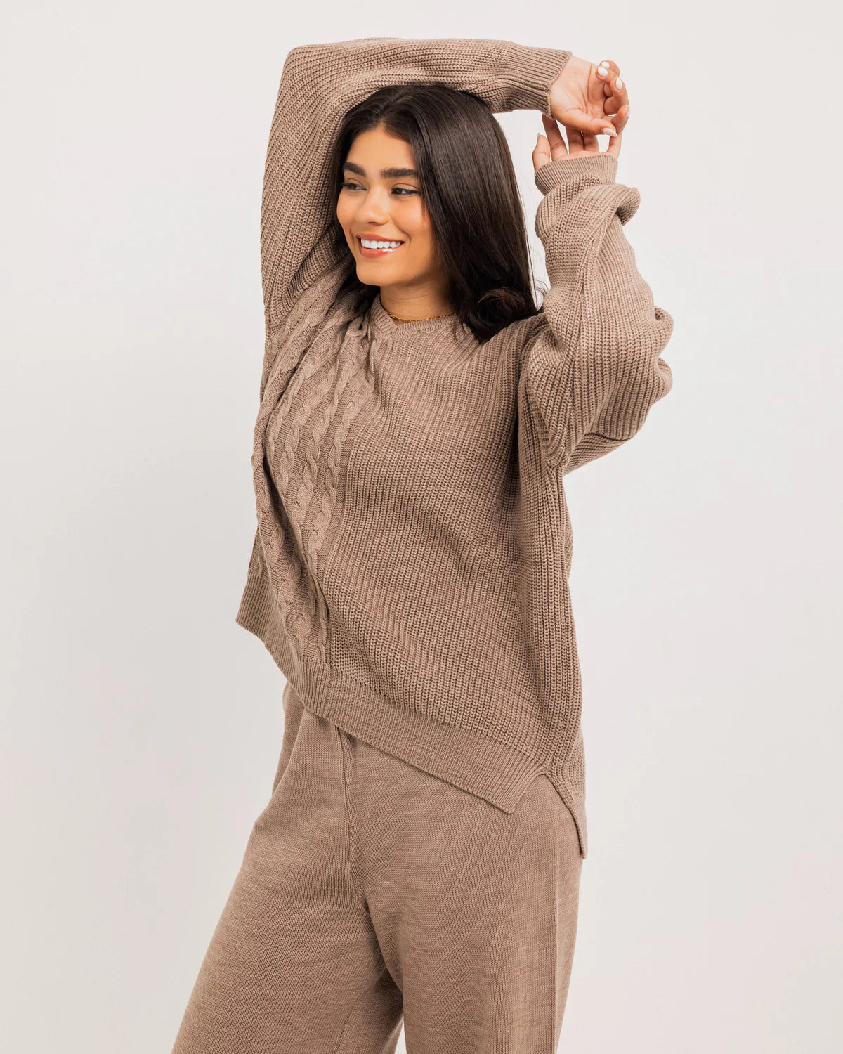 Braided Knit Set - Theyab