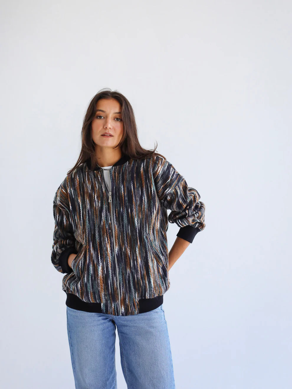 Wool Shift Bomber - Tamaa