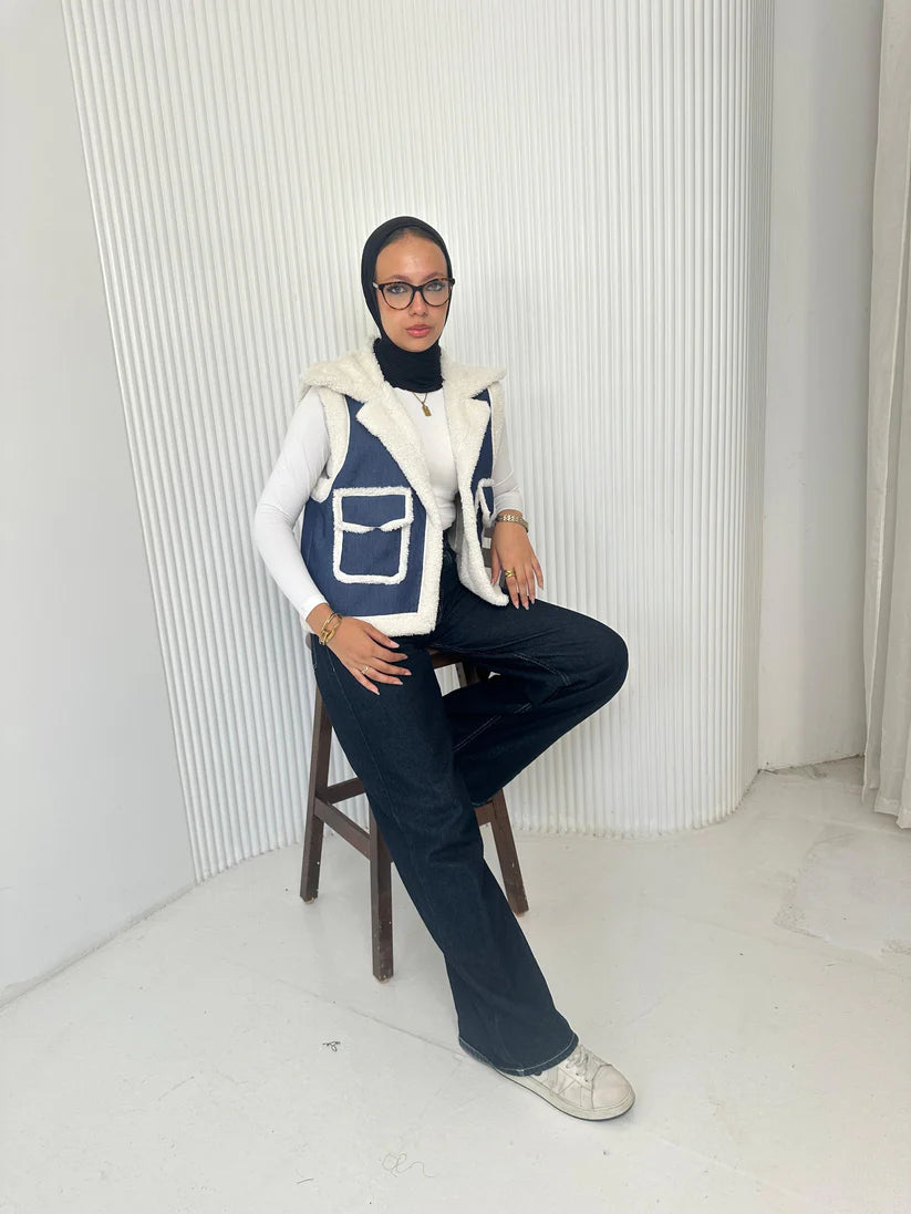 Soft fur sleeveless Vest - Traumen