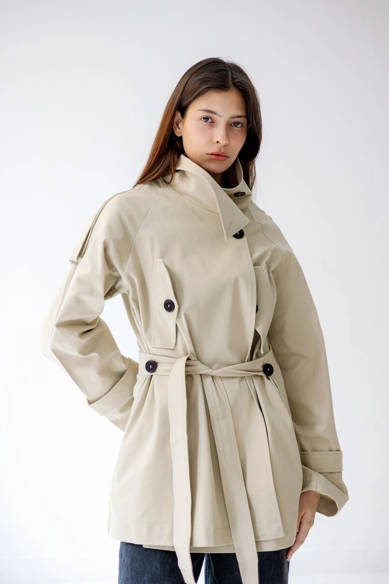 Gabardine Trench Jacket - NOTCH
