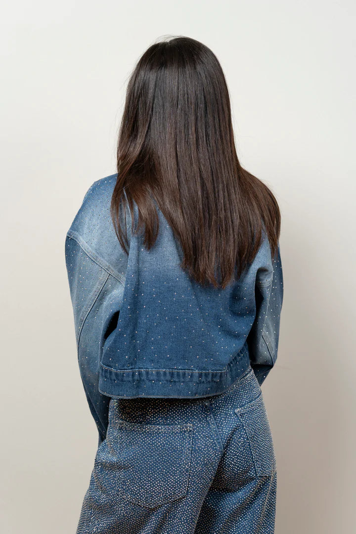 Denim Jacket with Studs - TAA