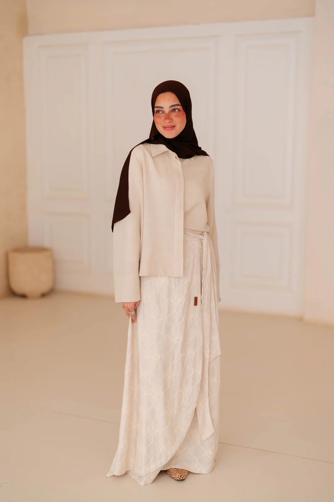 Ayah Linen Shirt - jamila