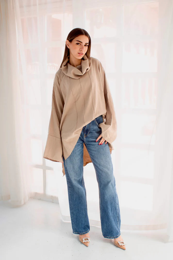 Unfinished blouse - Yasofia