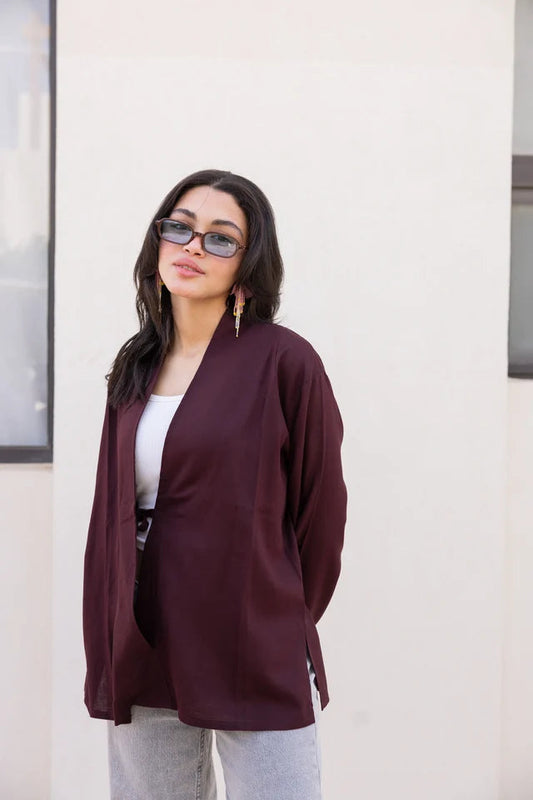 Flowing linen wrap- Hernameis Jamila