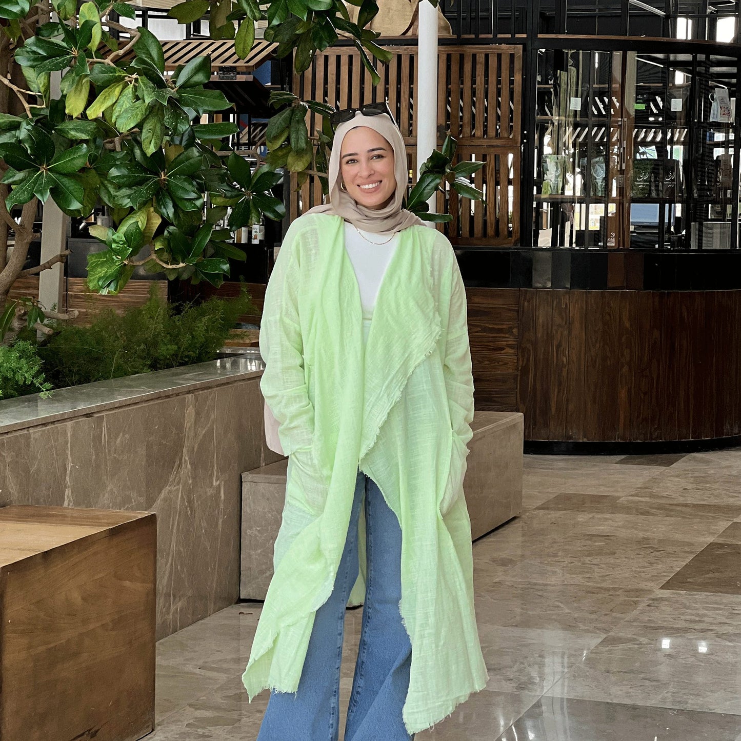 Fringed Cardigan - Estringo