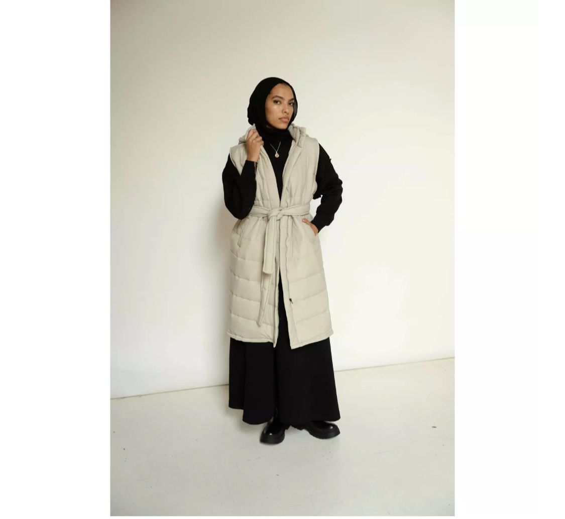 Puffer vest - Modesty Abaya