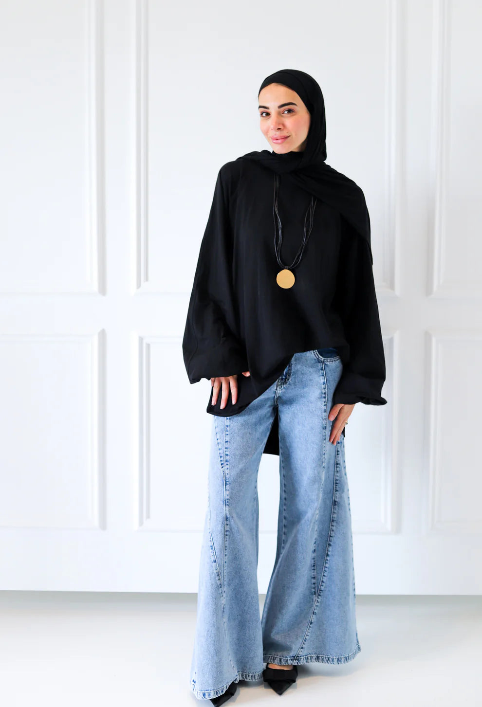 Balloon Sleeves Top - Zeyylan