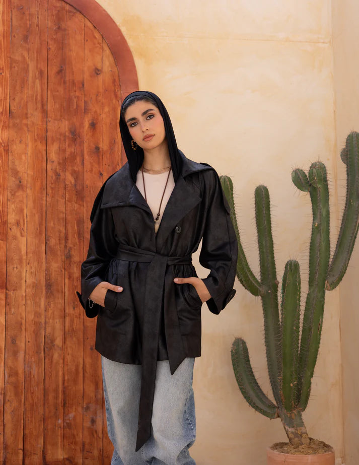 Bold neck jacket - Yasofia