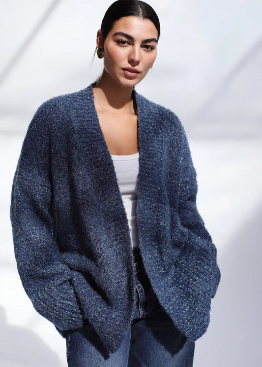 Crisp Air Knit Cardigan - Amalia