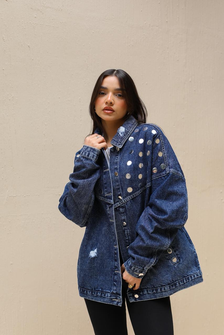 Studs Denim Jacket - Traumen