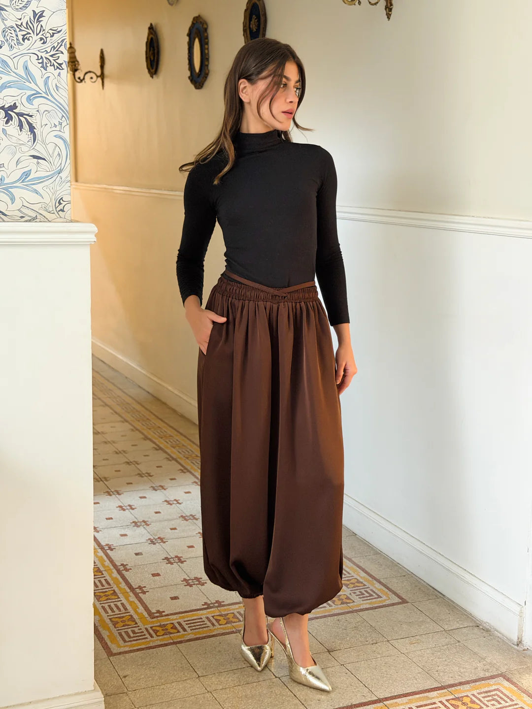 Balloon Pants - chiffon