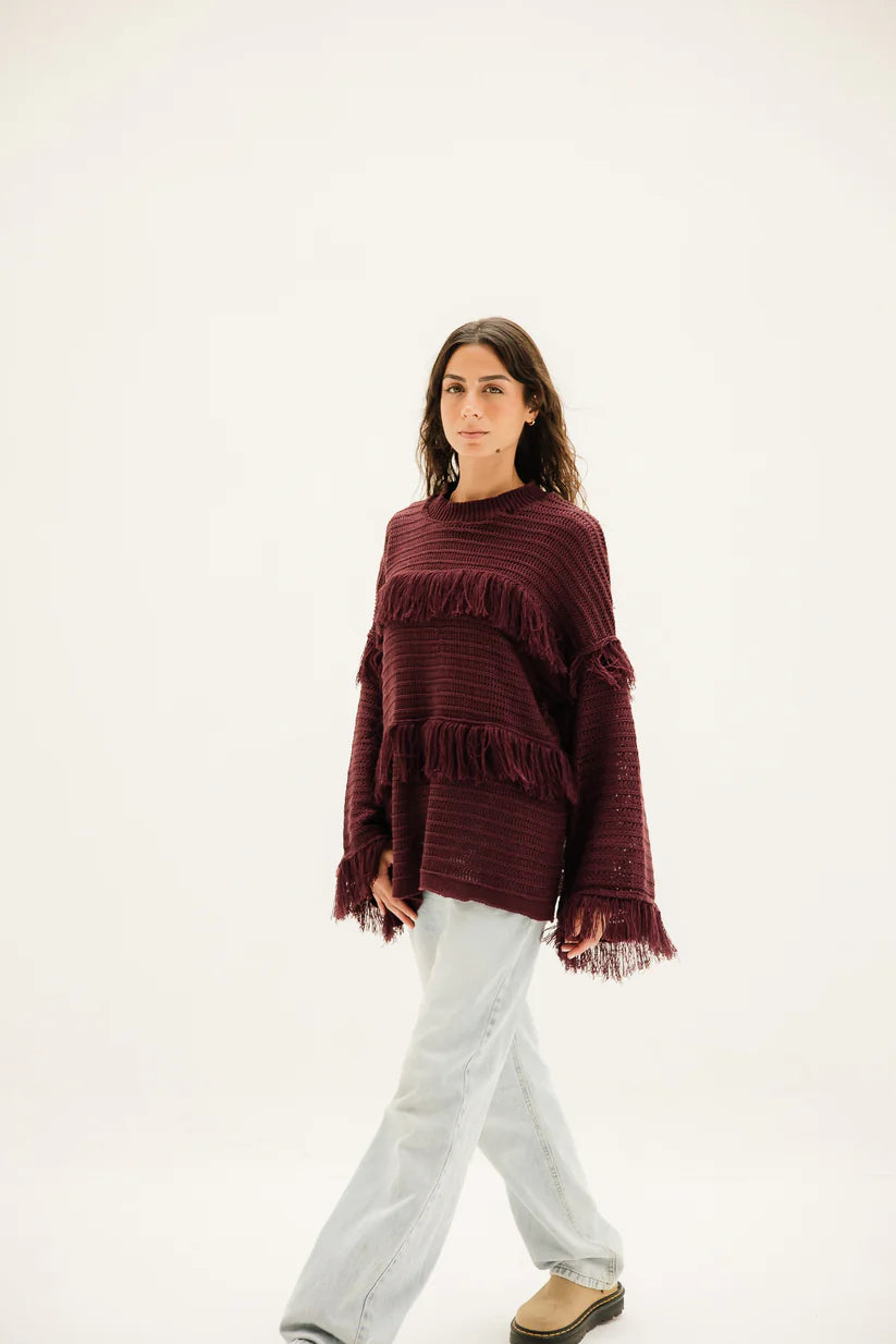 Layered fringes - Maison taj