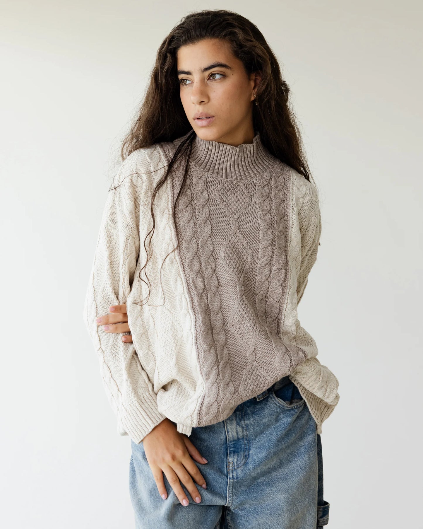 Twisted-cable-sweater - Ascia