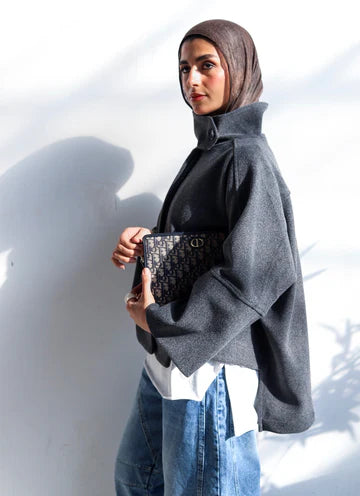 Wool High low Jacket - Zeyylan