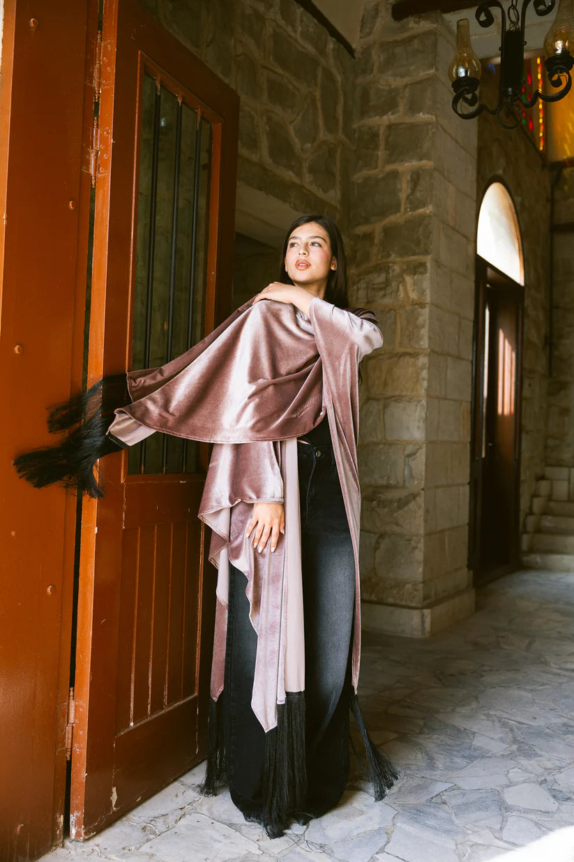 Fringe edit kaftan - Wajad