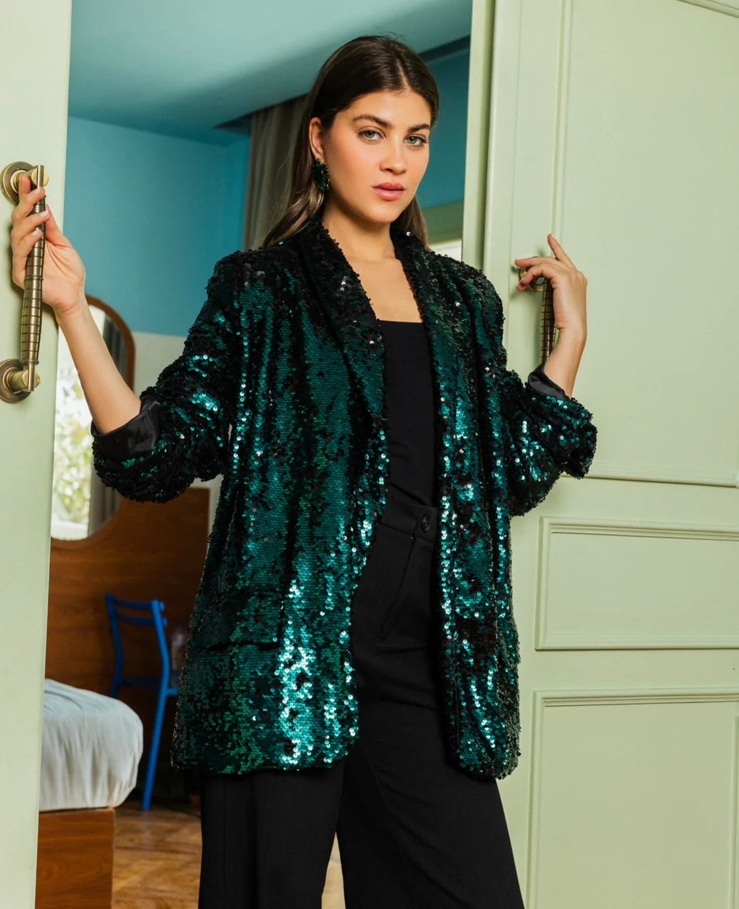 Her Glow Blazer - Dalia Omar