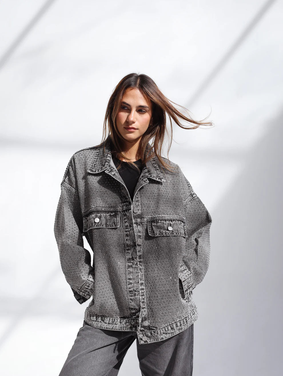 you are a gem denim jacket - Amalia