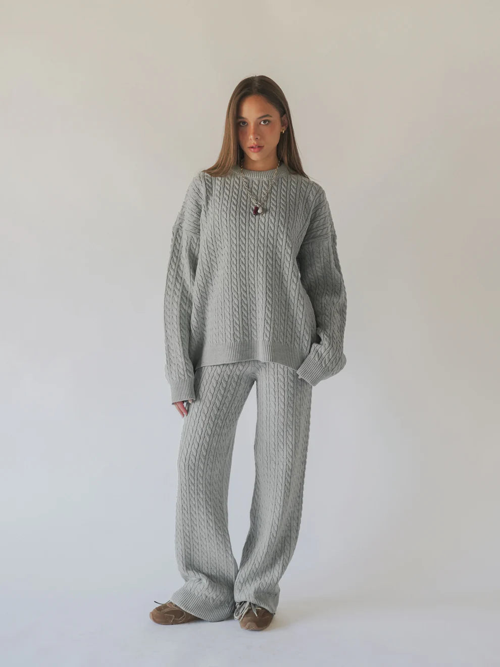 Knit braided set - Caj