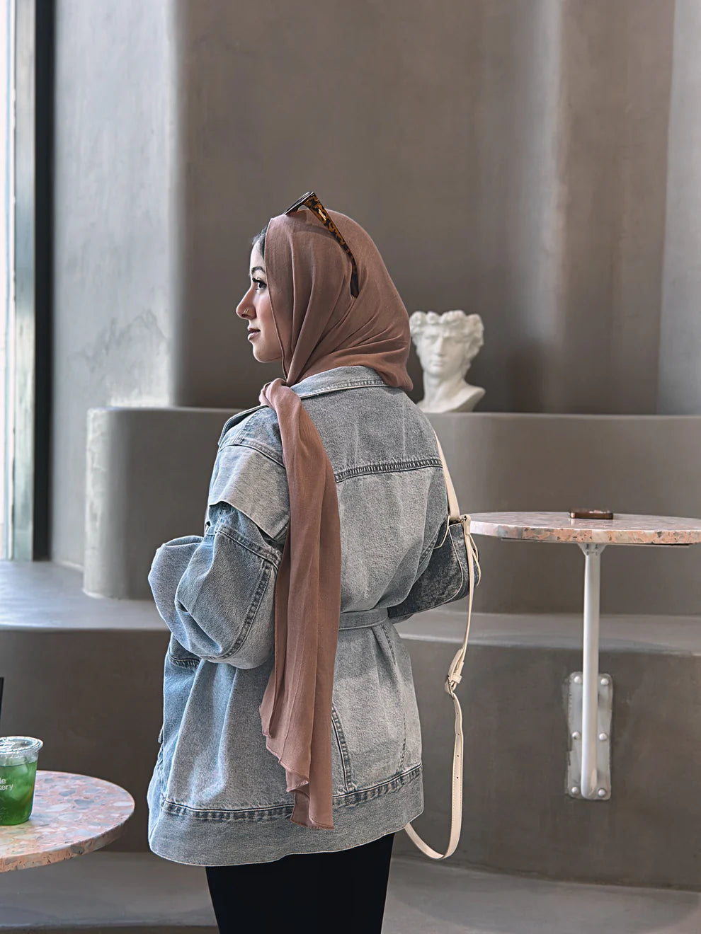 Tie belt jacket - Wajad