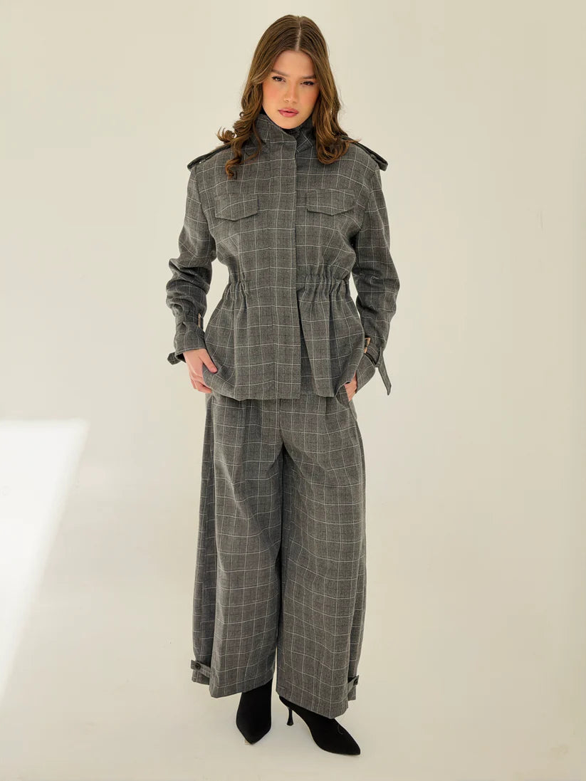 Checkered suit - NK Designs