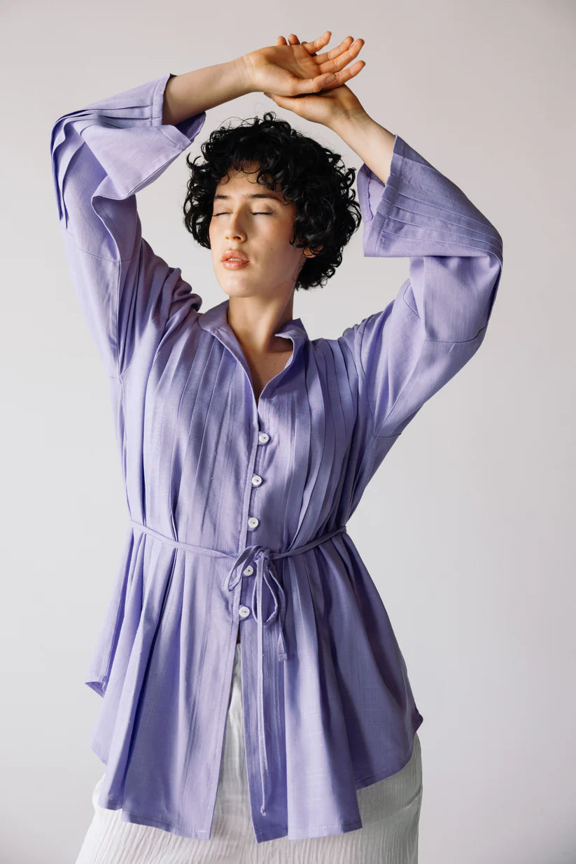 Pleated top - Wajad