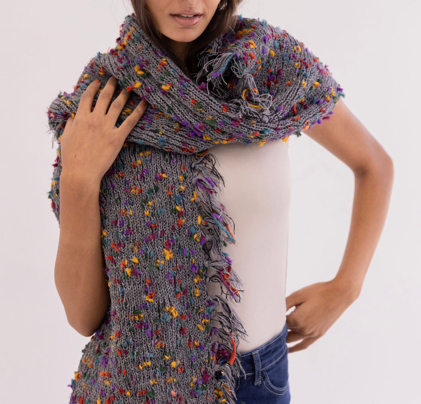 Handmade Knit Scarf - Nahla ElAlfy