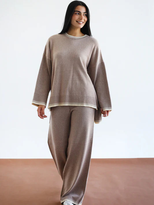 minding my business knit set - Amalia