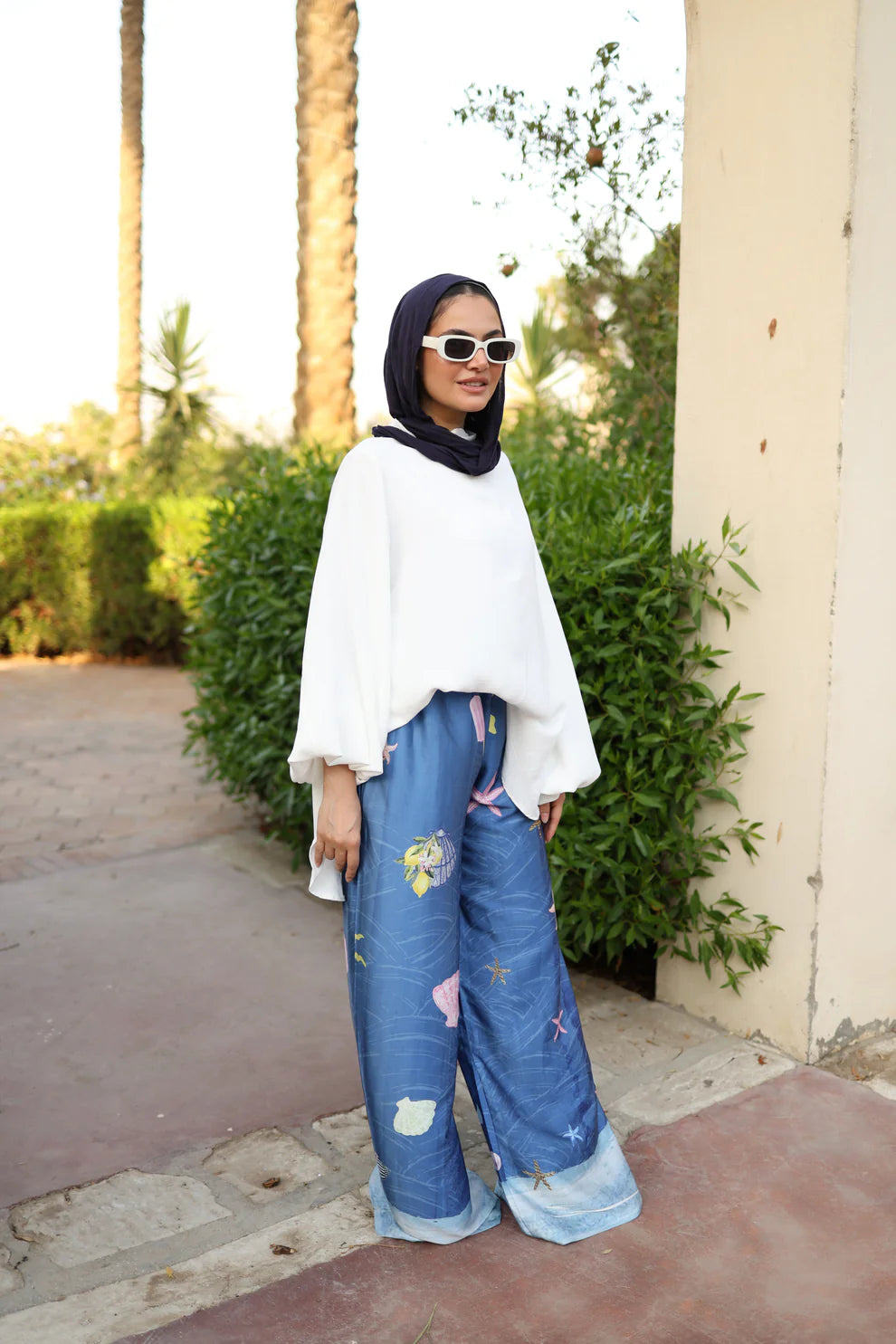 Seashell breeze pants - Taji Designs