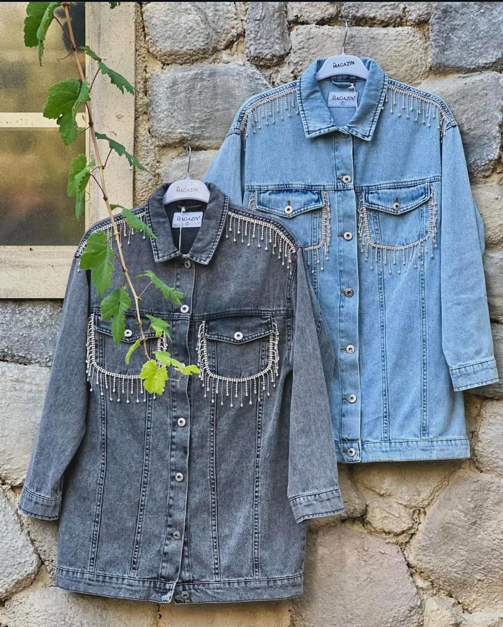 Studs denim jacket - Magazin