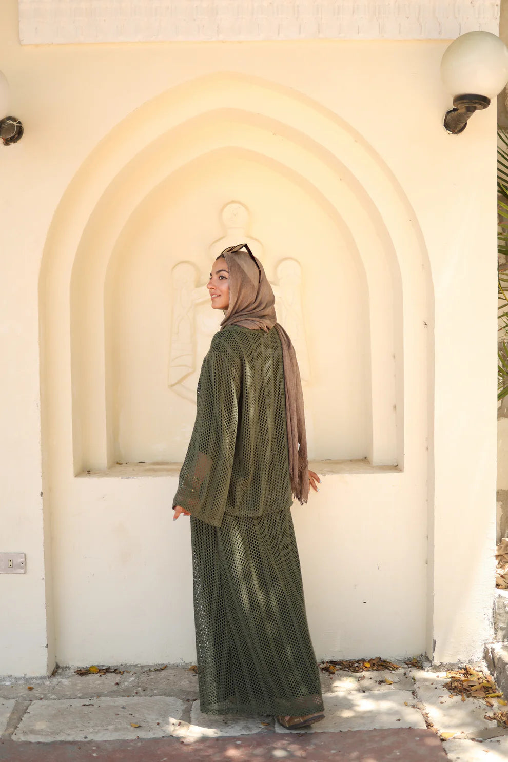 Knitted skirt set - Taji Designs