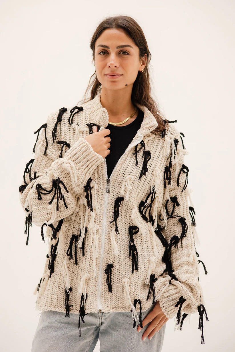 Kont & loop jacket - Maison taj