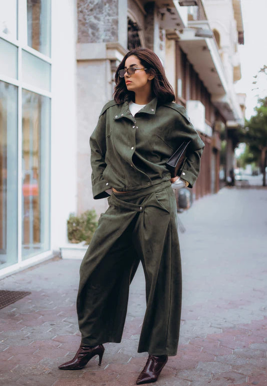 The relax suede set - Jeno