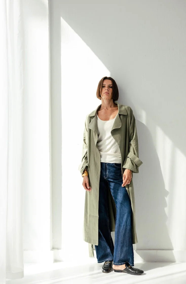 Light Suede Coat - NOTCH