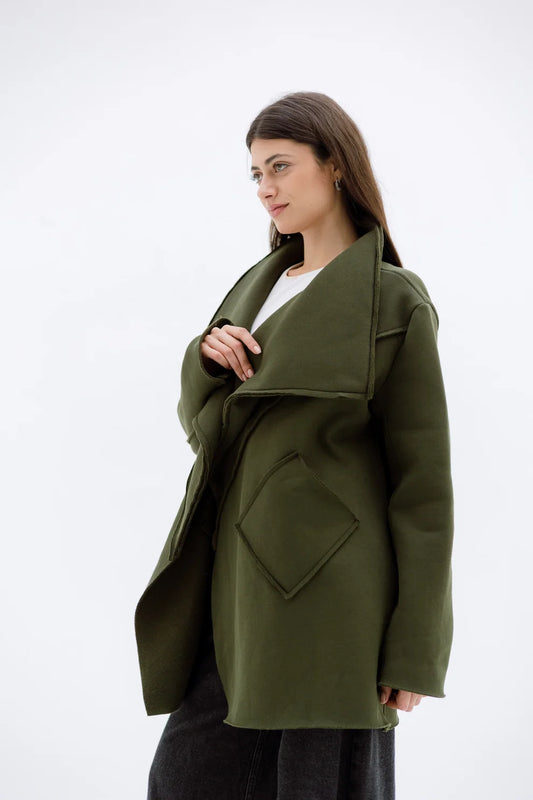 unfinished milton cardigan - Jeno