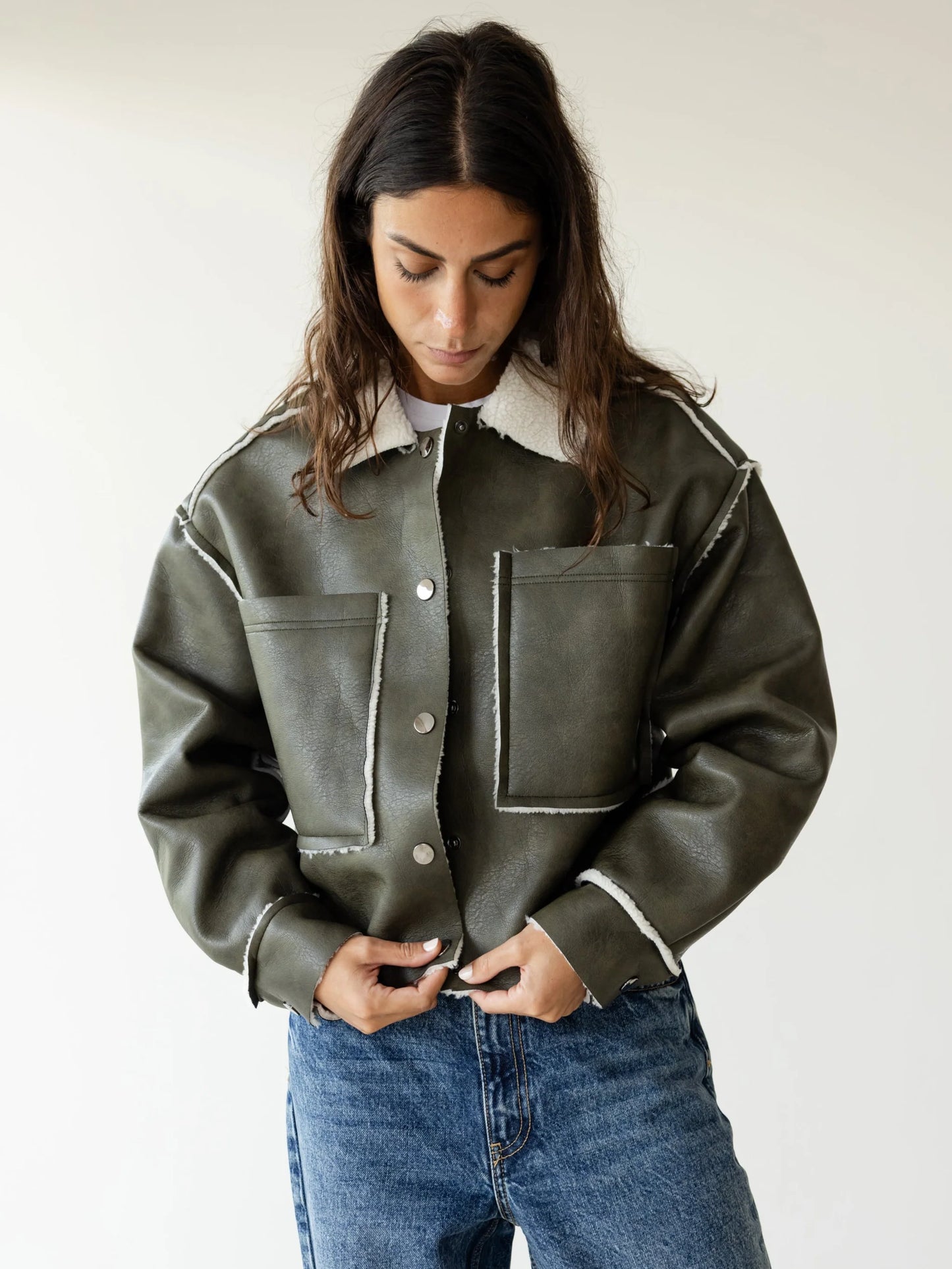 leather-pocket Jacket - Ascia