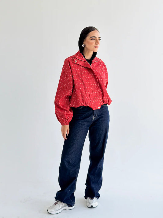 The check edit jacket - NK