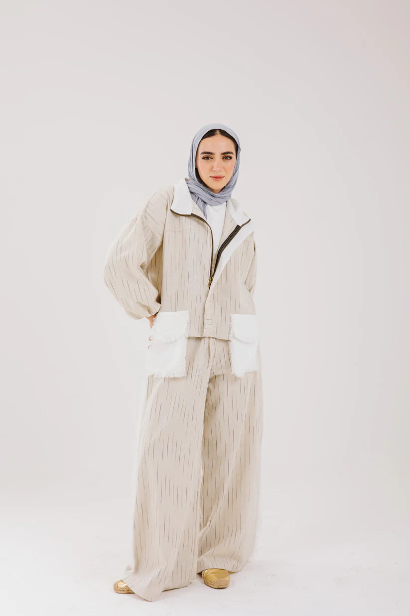 Linen pockets set - Taji designs