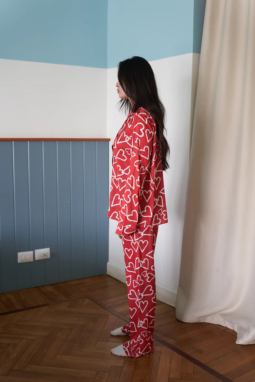 Red Hearts - Femme